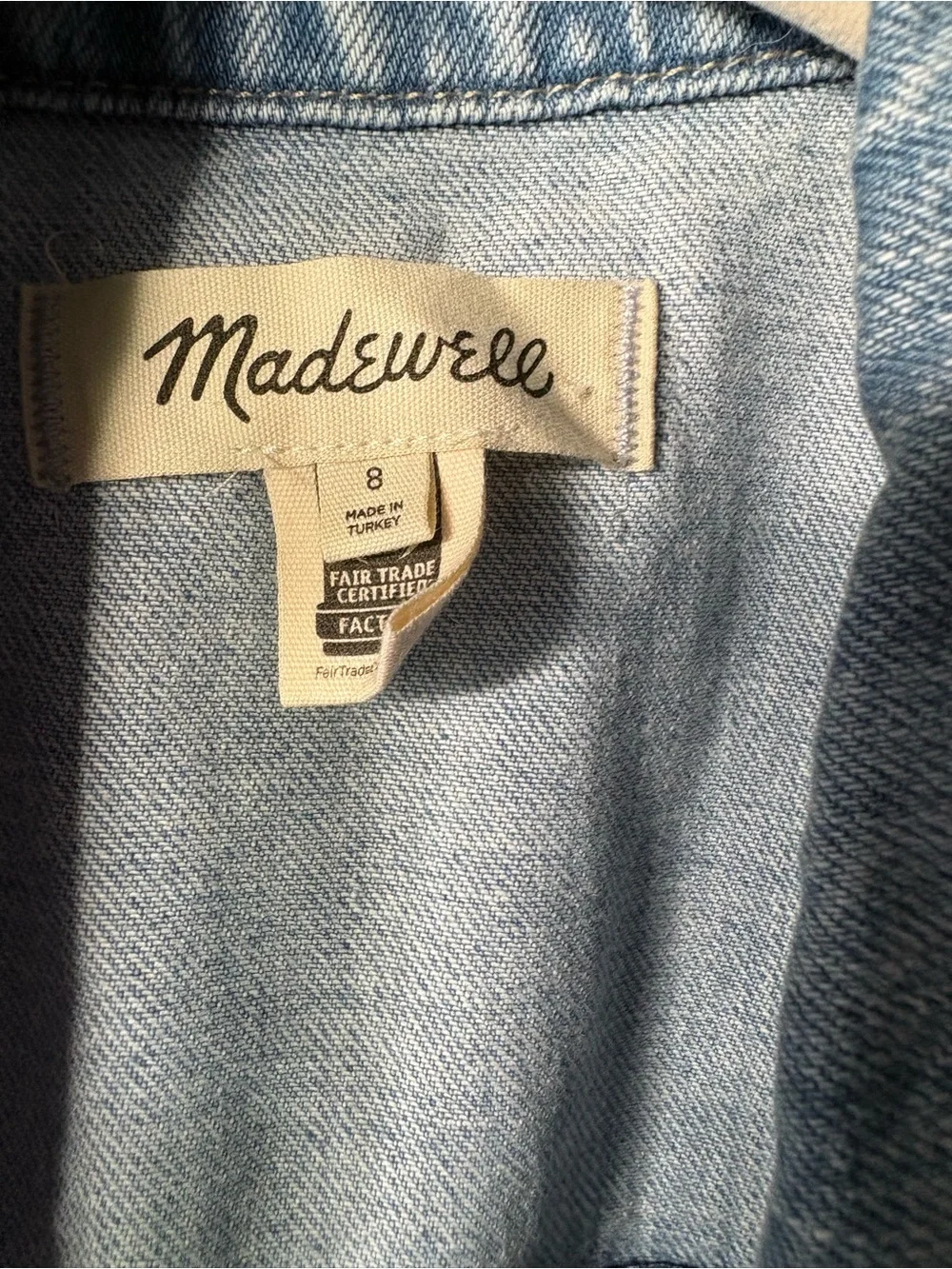 Madewell light pale